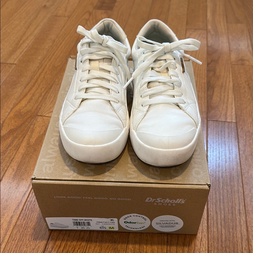 Dr. Scholl's Women's Off-White Platform Sneakers